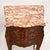 Early 20th Century Antique French Inlaid Marble Top Bedside Chests, 1900, Set of 2 For Sale - Image 5 of 11