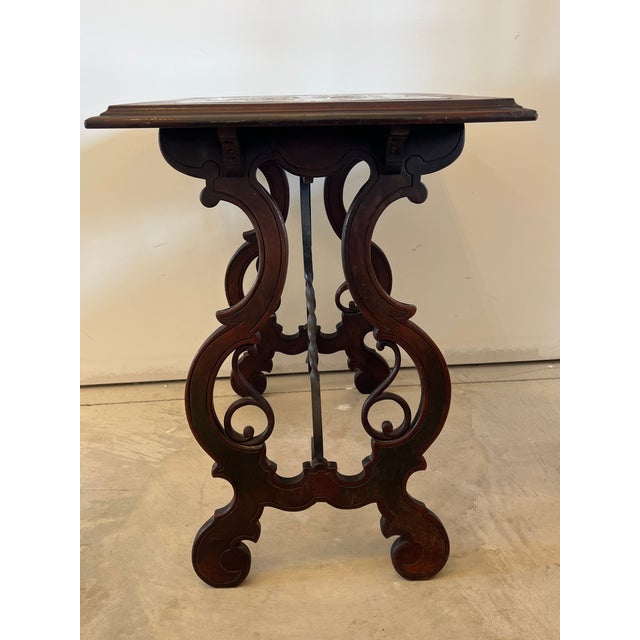 Mid 20th Century Willem Dieperink Langeris Arts & Crafts Copper Panel Relief Table For Sale - Image 10 of 16