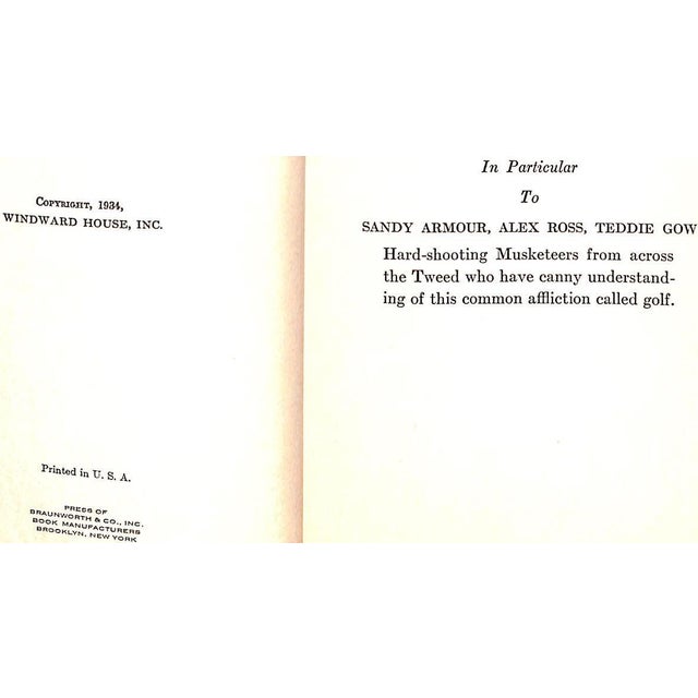 Traditional "Out of the Rough: A Story That Will Lower Your Score" 1934 Shaw, Joseph T. For Sale - Image 3 of 8