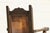Set of 6 Spanish Revival Carved Wood & Tan Leather Dining Chairs For Sale - Image 16 of 18