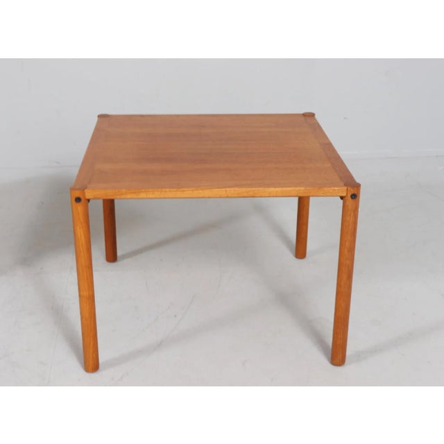 Brown Vintage Danish Nesting Tables from Trioh, 1970s, Set of 2 For Sale - Image 8 of 11