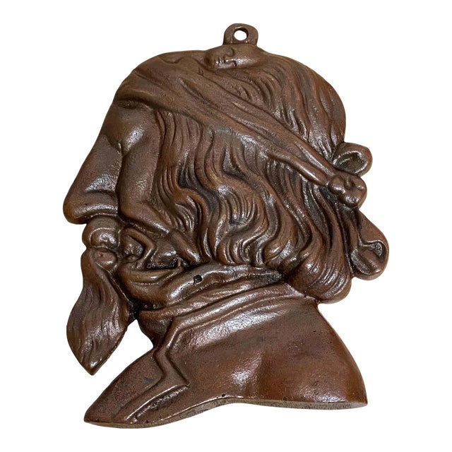 Mid 20th Century Bronze Erotica Portrait Plaque of Freud- 'Whatâ€šÃ„Ã´s on Manâ€šÃ„Ã´s Mind' For Sale