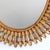 Vintage Italian Rattan Wall Mirror, 1960s For Sale - Image 9 of 11