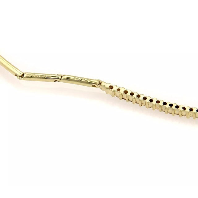 Jose Hess 3.5ct Diamonds 14k Yellow Gold Fancy Design Necklace For Sale In Miami - Image 6 of 7