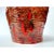 Red Vintage Studio Pottery Amphora Vase, Red Lava Glaze, Signed Sl For Sale - Image 8 of 13