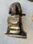 Figurative Vintage Brass Cast Chimpanzee Reading Book Bookend For Sale - Image 3 of 5