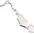 Silver Lorgnette Pendant on Platinin Chain For Sale - Image 5 of 6