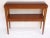 Wood 1970s Pecan Console Table For Sale - Image 7 of 9