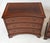 Wood Regency Nightstands in Mahogany, Set of 2 For Sale - Image 7 of 10