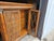 Maitland-Smith Empire Style Display Cabinet Rattan & Pewter Accents For Sale - Image 6 of 10