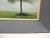 Campaign Framed Oil Painting "Morning Fog" Painted Wood Frame For Sale - Image 3 of 6
