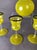 Black Vintage Art Deco Liqueur Glasses and Carafe from Lauscha, 1920s, Set of 5 For Sale - Image 8 of 12