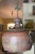 Funky hanging chandelier made of antique copper samovar electrified with three 60/watt lights. The original samovar spout...