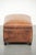 Sheepskin Ottoman with Black Piping For Sale - Image 3 of 9