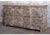 Antique Whitewashed Floral Carved Sideboard With Brass Studs – Vintage Buffet Credenza 72x35 For Sale - Image 4 of 7