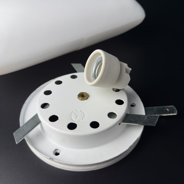 Mid-Century Modern Ceiling Lamp in Stained Glass from De Majo, 1970s For Sale - Image 15 of 17