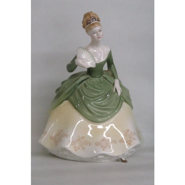 Royal Doulton HN2312 Soiree English Bone China Porcelain Figurine For Sale - Image 11 of 11