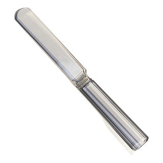 Italian Glass Butter Knives, 1950s, Set of 6 For Sale