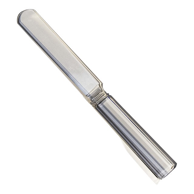 Italian Glass Butter Knives, 1950s, Set of 6 For Sale