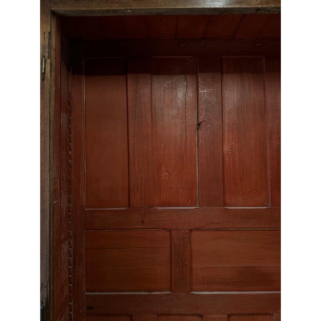 Wood Large French Louis XVI Oak Bookcase, 1700s For Sale - Image 7 of 18