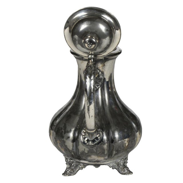 Antique Second Half of the 19th Century Sheffield Teapot by Shaw & Fisher For Sale - Image 5 of 10