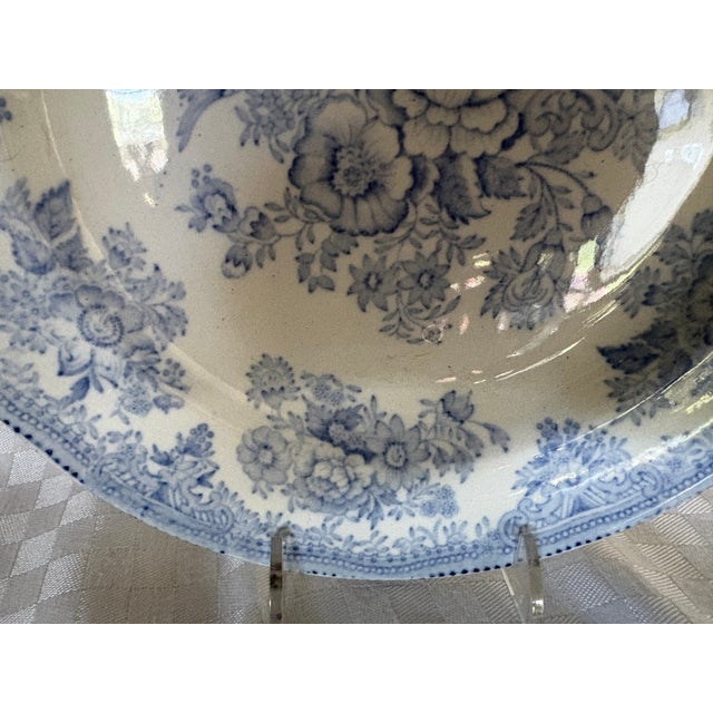 Mid 19th Century English Transfer Ware Plate For Sale In Lexington, KY - Image 6 of 14