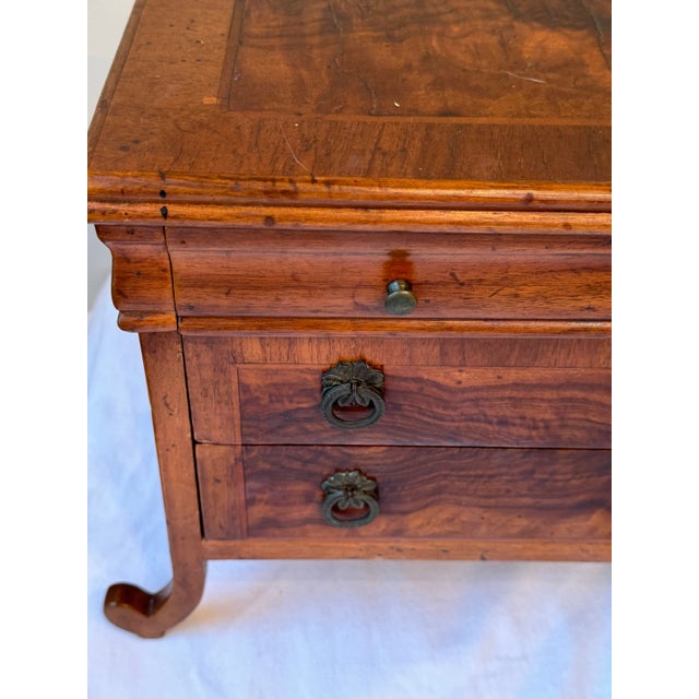 English Late 20th Century Antique Italian Empire Style Jewelry Chest For Sale - Image 3 of 11