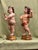 Baroque Baroque Angels in Polychrome Wood, Set of 2 For Sale - Image 3 of 12