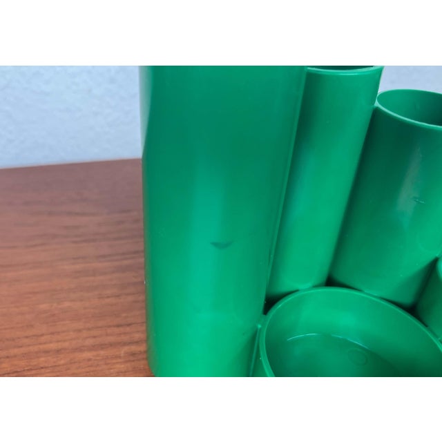 Space Age German Green Desk Utensilo For Sale - Image 14 of 17