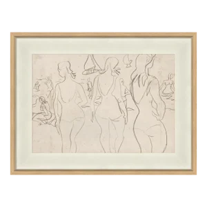 Carrier & Company for Soicher Marin 'Seaside I' Framed Figurative Print