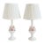 Vintage Porcelain Capodimonte Style Porcelain Table Lamps-a Pair For Sale