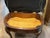 Antique Stool with New Upholstery For Sale - Image 5 of 7