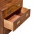 Henredon Scene One Mid Century Oak and Brass Campaign Dresser Chests of Drawers - Pair For Sale - Image 9 of 12