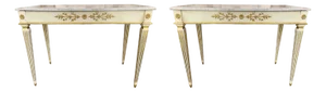 Early 20th Century Pair of Italian Neoclassical Consoles