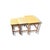 Vintage Teak Nesting Tables from Schreiber, Set of 3 For Sale - Image 8 of 9