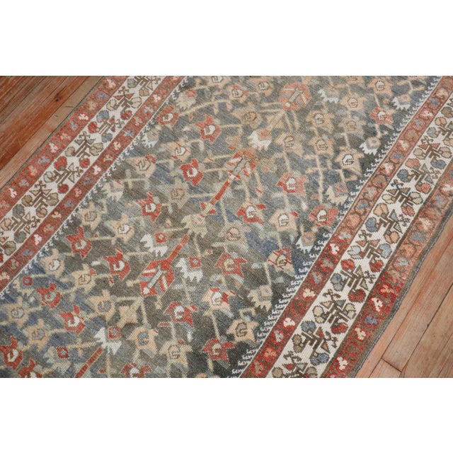 Vintage Malayer Persian Runner - 3'7" x 10' For Sale - Image 4 of 9