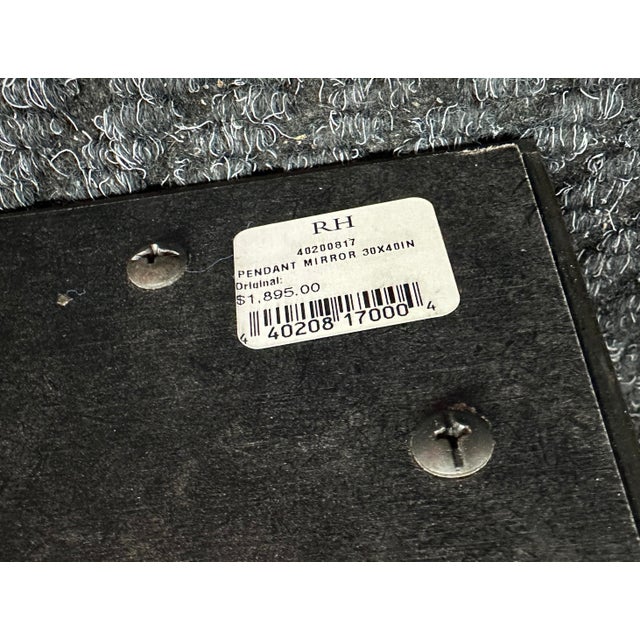 Inspired by a distinctive midcentury design, our mirror pairs a slender metal frame with a single beveled plate of glass,...