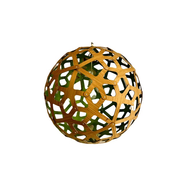 Contemporary The Eco-Friendly Coral Pendant Light, by David Trubridge For Sale - Image 3 of 9