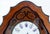 19th Century French Napoleon III Wall Clock, Enamel Face and Wood Marquetry For Sale In Miami - Image 6 of 10