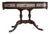 Vintage Mahogany Splay Legged Sofa Table For Sale