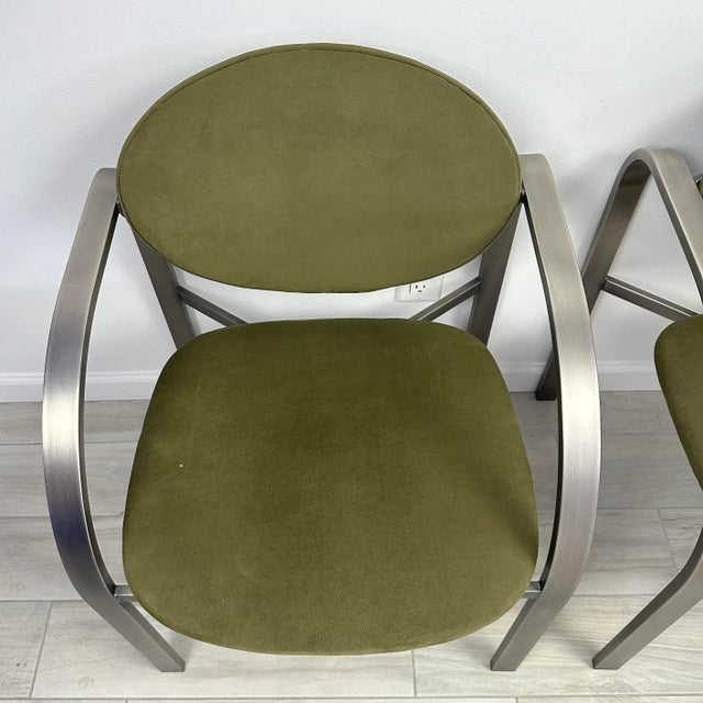 Design Institute of America Postmodern Side Chair- A Pair For Sale - Image 9 of 13