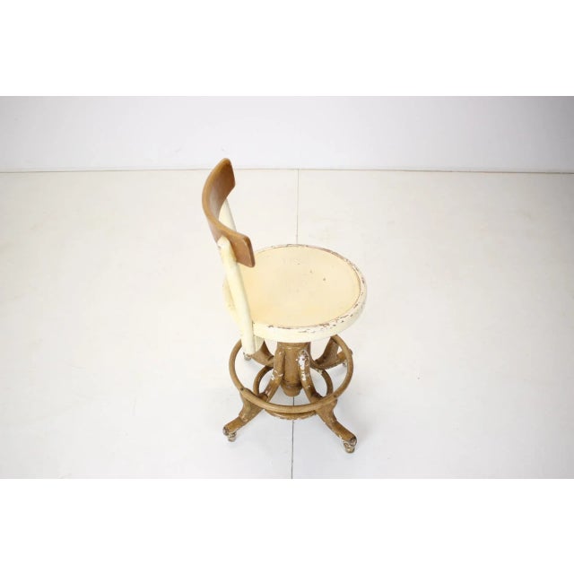 Wooden Height Adjustable Chair, Czechoslovakia, 1920s For Sale - Image 6 of 16
