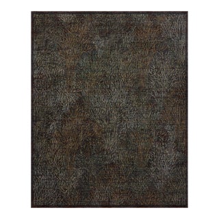 Loloi Winchester Ink / Mist 8'-6" x 8'-6" Round Area Rug For Sale