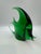 Modern Large Royal Gallery Italian Murano Style Green Glass Fish For Sale - Image 3 of 4
