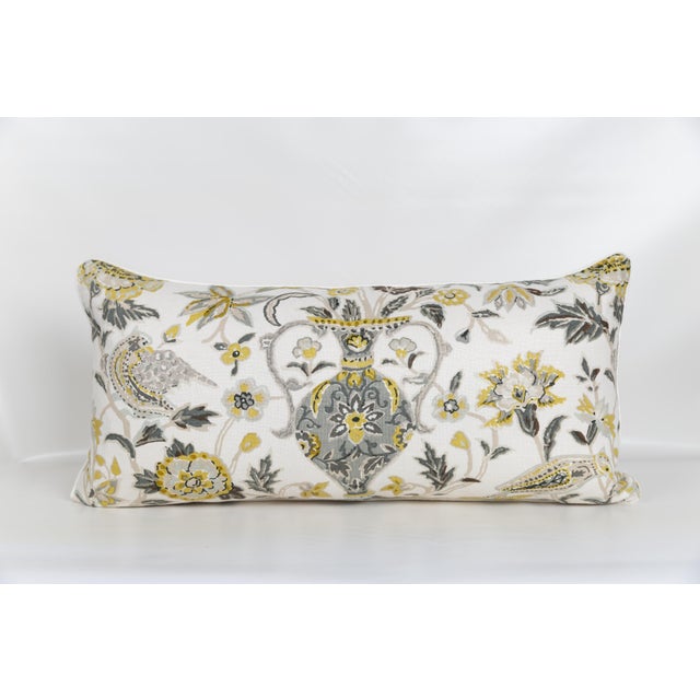 2020s Schumacher Camberwell Vase Lumbar Pillow Cover For Sale - Image 5 of 5