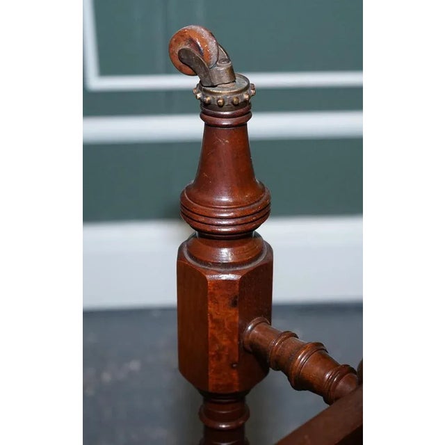 Victorian Carved Walnut Whatnot Console Table, 1920s For Sale - Image 9 of 18