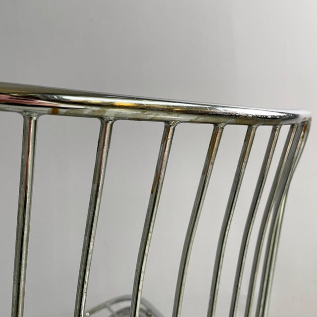 Italian Modern Chairs in Steel, 1970s, Set of 6 For Sale - Image 10 of 18