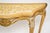 Vintage Venetian Parcel Gilt Console Table, 1930 For Sale - Image 9 of 12