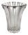 Crystal Glass Vase, France, 1970 For Sale