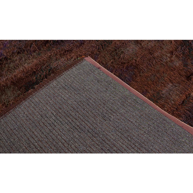 Doris Leslie Blau Vintage Swedish Rya Rug For Sale - Image 9 of 9